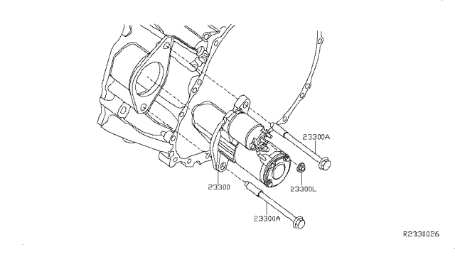 2012 Nissan Altima Starter Motor Diagram 2