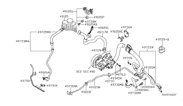 2012 Nissan Altima Power Steering Piping Diagram 2