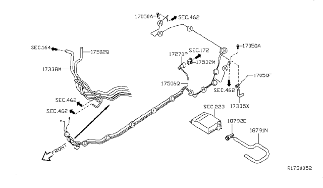 2013 Nissan Altima Fuel Piping Diagram 3