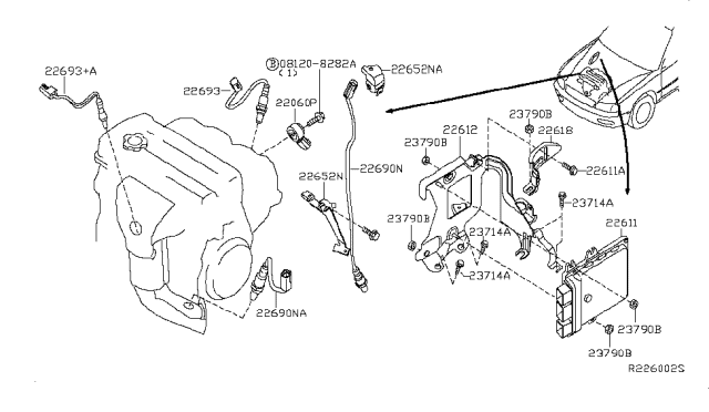 2008 Nissan Altima Engine Control Module Diagram 2