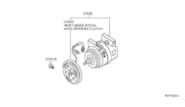 2008 Nissan Altima Compressor Diagram 1