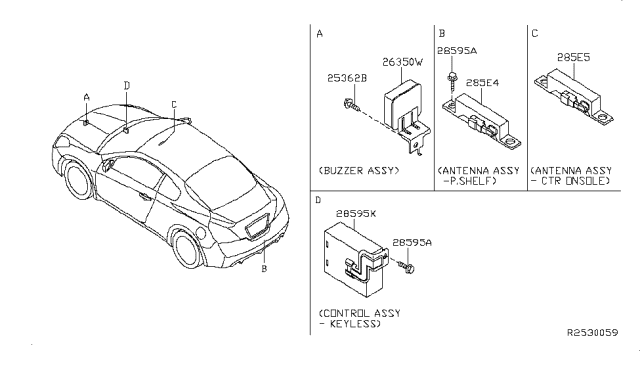 2008 Nissan Altima Electrical Unit Diagram 1