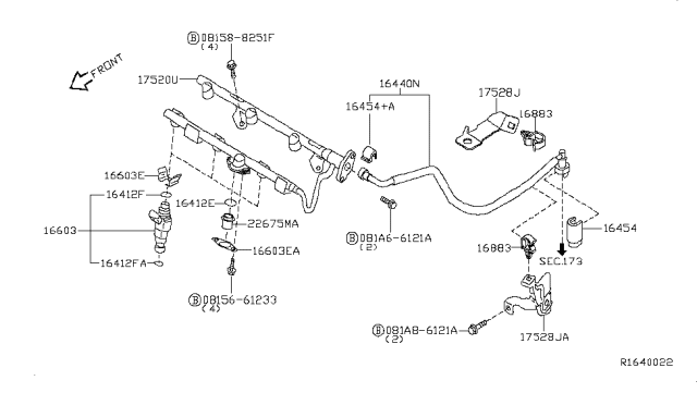 2010 Nissan Altima Fuel Strainer & Fuel Hose Diagram 2