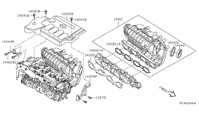 2007 Nissan Altima Manifold Diagram 4