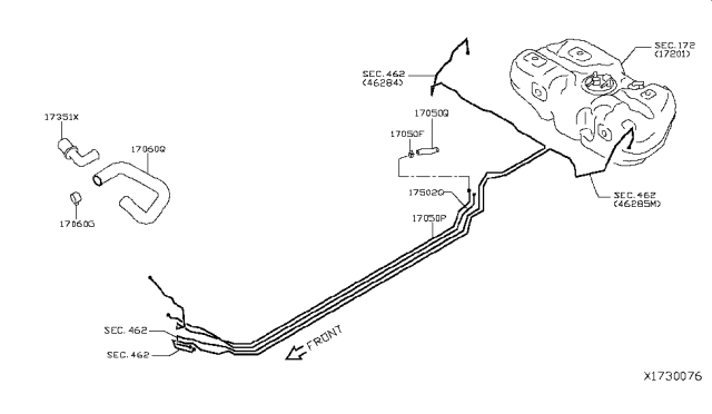 2018 Nissan Kicks Fuel Piping Diagram 4