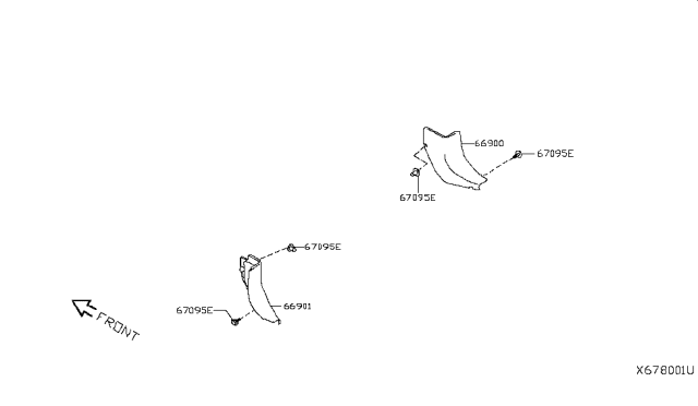 2019 Nissan Kicks Dash Trimming & Fitting Diagram 2