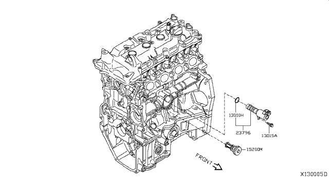 2018 Nissan Kicks Camshaft & Valve Mechanism Diagram 3