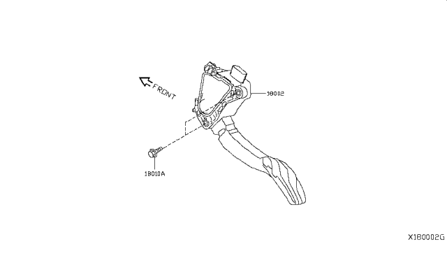 2019 Nissan Kicks Accelerator Linkage Diagram 1