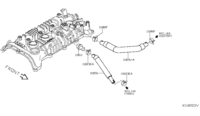 2018 Nissan Kicks Crankcase Ventilation Diagram 2