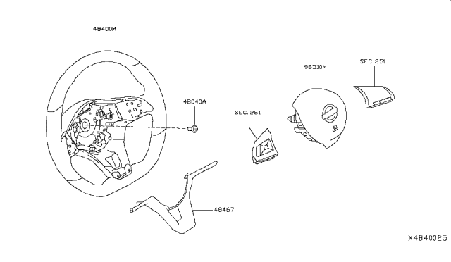 2019 Nissan Kicks Steering Wheel Diagram 2