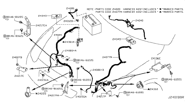 2016 Nissan GT-R Wiring Diagram 1