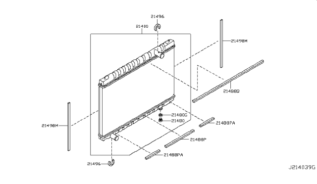 2015 Nissan GT-R Radiator,Shroud & Inverter Cooling Diagram 3