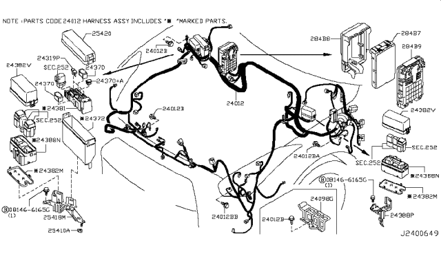 2009 Nissan GT-R Wiring Diagram 6