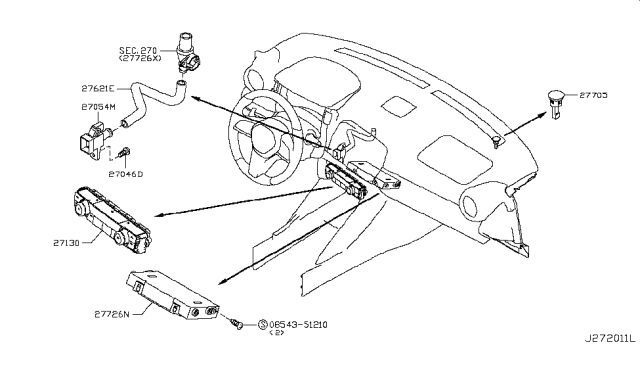 2018 Nissan GT-R Control Unit Diagram 1