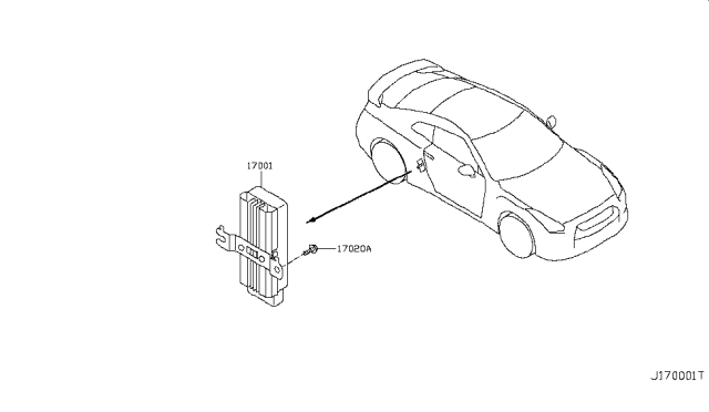 2017 Nissan GT-R Fuel Pump Diagram