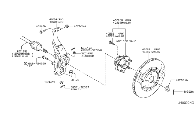 2012 Nissan GT-R Front Axle Diagram 2