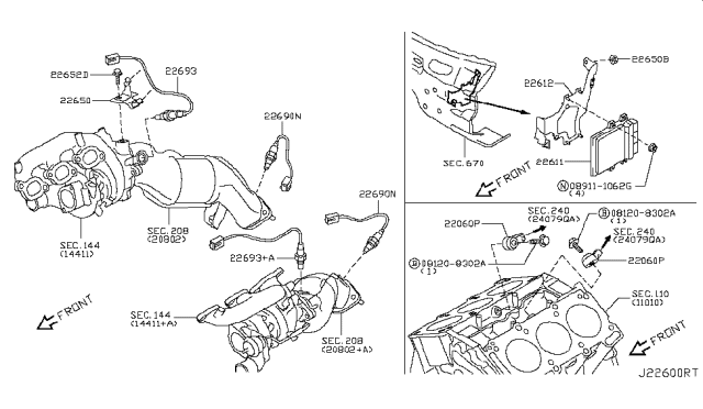 2010 Nissan GT-R Engine Control Module Diagram