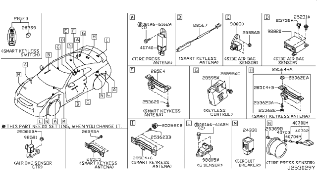 2012 Nissan GT-R Electrical Unit Diagram 4