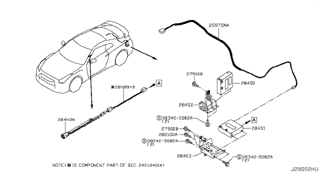 2018 Nissan GT-R Audio & Visual Diagram 5