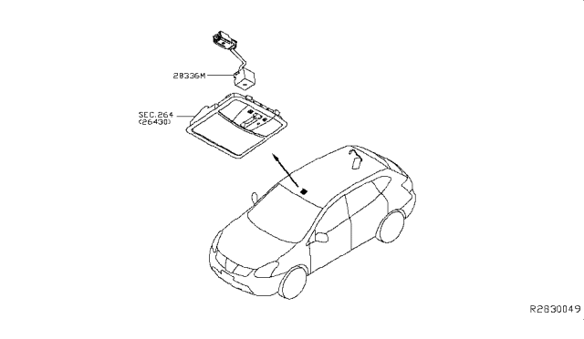 2015 Nissan Rogue Telephone Diagram