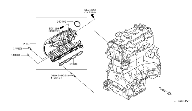 2017 Nissan Rogue Manifold Diagram 4