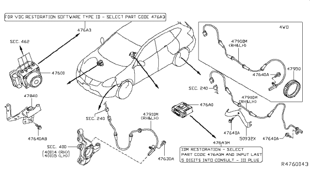 2015 Nissan Rogue Anti Skid Control Diagram