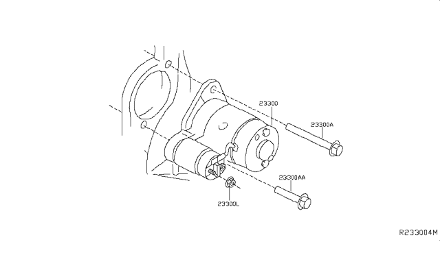 2014 Nissan Rogue Starter Motor Diagram