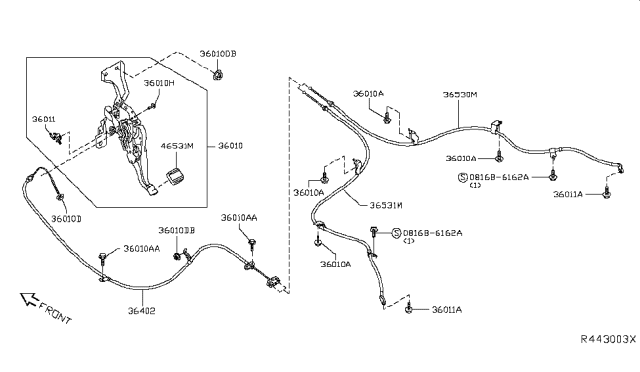 2018 Nissan Rogue Parking Brake Control Diagram