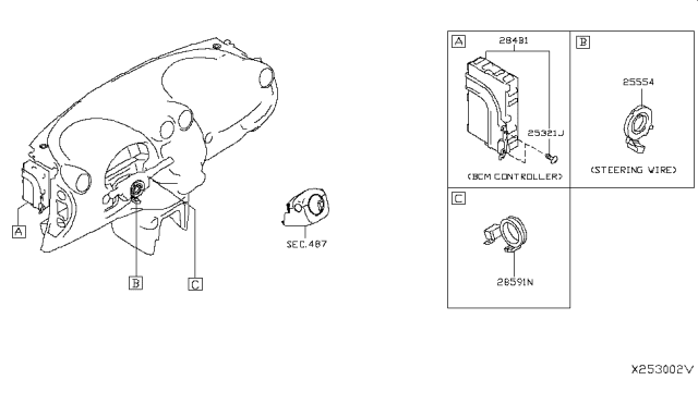 2015 Nissan Versa Electrical Unit Diagram 5