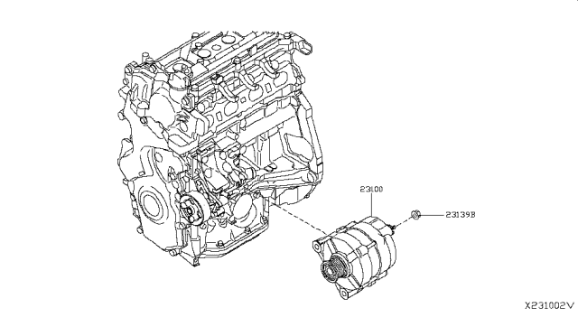 2017 Nissan Versa Sedan Alternator Diagram
