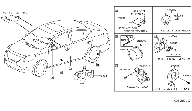 2015 Nissan Versa Electrical Unit Diagram 2