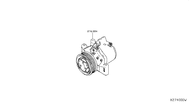 2015 Nissan Versa Sedan Compressor Diagram 2