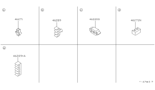 1994 Nissan Altima Brake Piping & Control Diagram 3