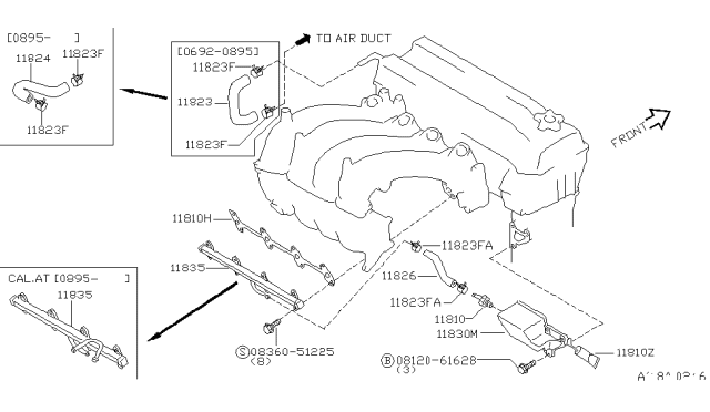 1995 Nissan Altima Crankcase Ventilation Diagram