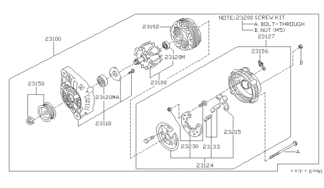 1997 Nissan Altima Alternator Diagram