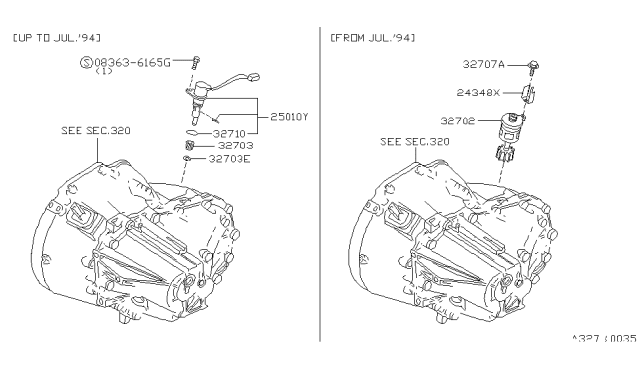 1997 Nissan Altima Speedometer Pinion Diagram 2