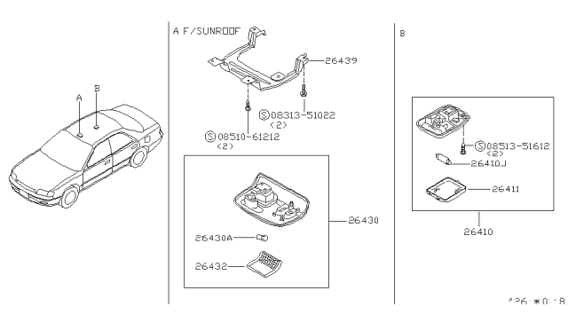 1994 Nissan Altima Room Lamp Diagram