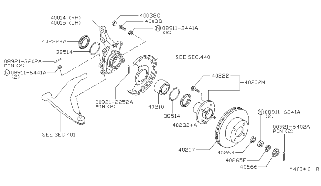 1996 Nissan Altima Front Axle Diagram