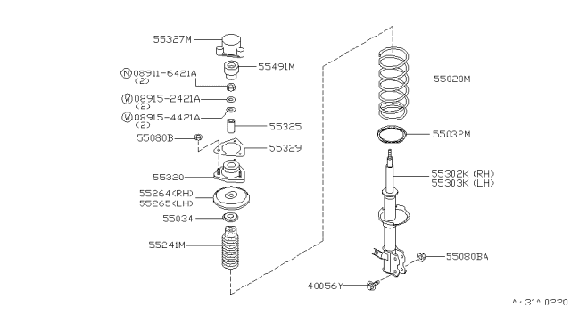 1996 Nissan Altima Rear Suspension Diagram 2