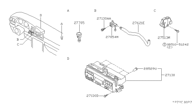 1996 Nissan Stanza Control Unit Diagram 1