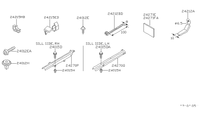 1997 Nissan Hardbody Pickup (D21U) Wiring Diagram 6