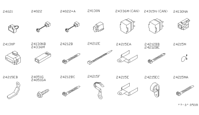 1996 Nissan Hardbody Pickup (D21U) Wiring Diagram 8