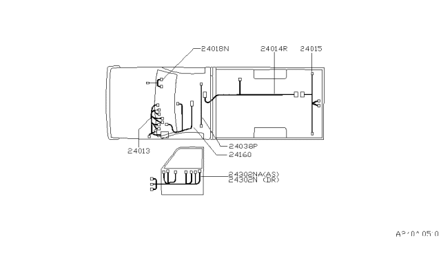 1997 Nissan Hardbody Pickup (D21U) Wiring Diagram 4