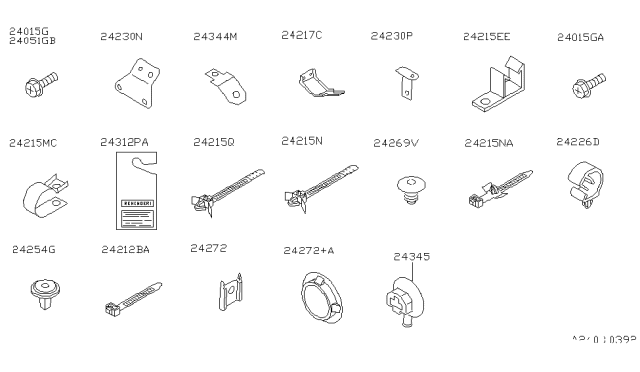 1997 Nissan Hardbody Pickup (D21U) Wiring Diagram 9