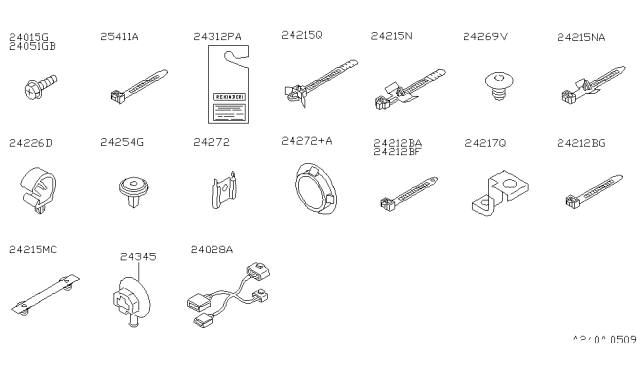 1995 Nissan Hardbody Pickup (D21U) Wiring Diagram 10