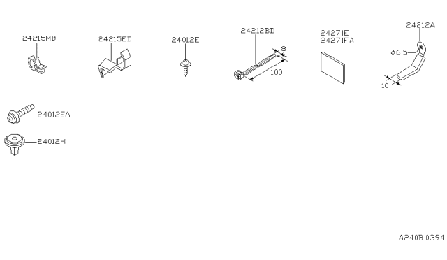 1997 Nissan Hardbody Pickup (D21U) Wiring Diagram 5