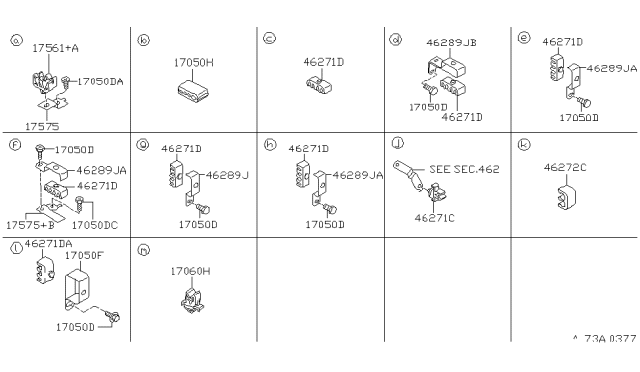 1997 Nissan Hardbody Pickup (D21U) Fuel Piping Diagram 2