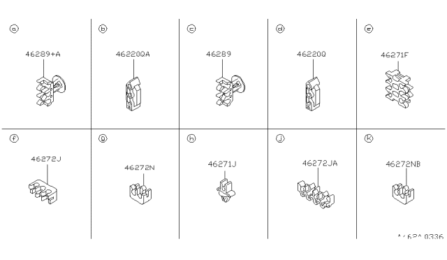 1999 Nissan Maxima Brake Piping & Control Diagram 1