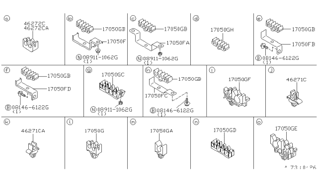 1999 Nissan Maxima Fuel Piping Diagram 1