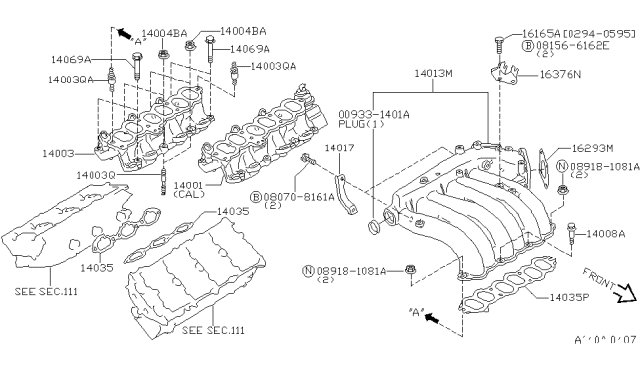 1995 Nissan Maxima Manifold Diagram 2